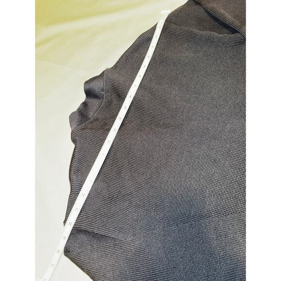 2/$35 Vintage Academia Old Money Custom 100% Wool Navy cardigan Womens Medium - Picture 7 of 9